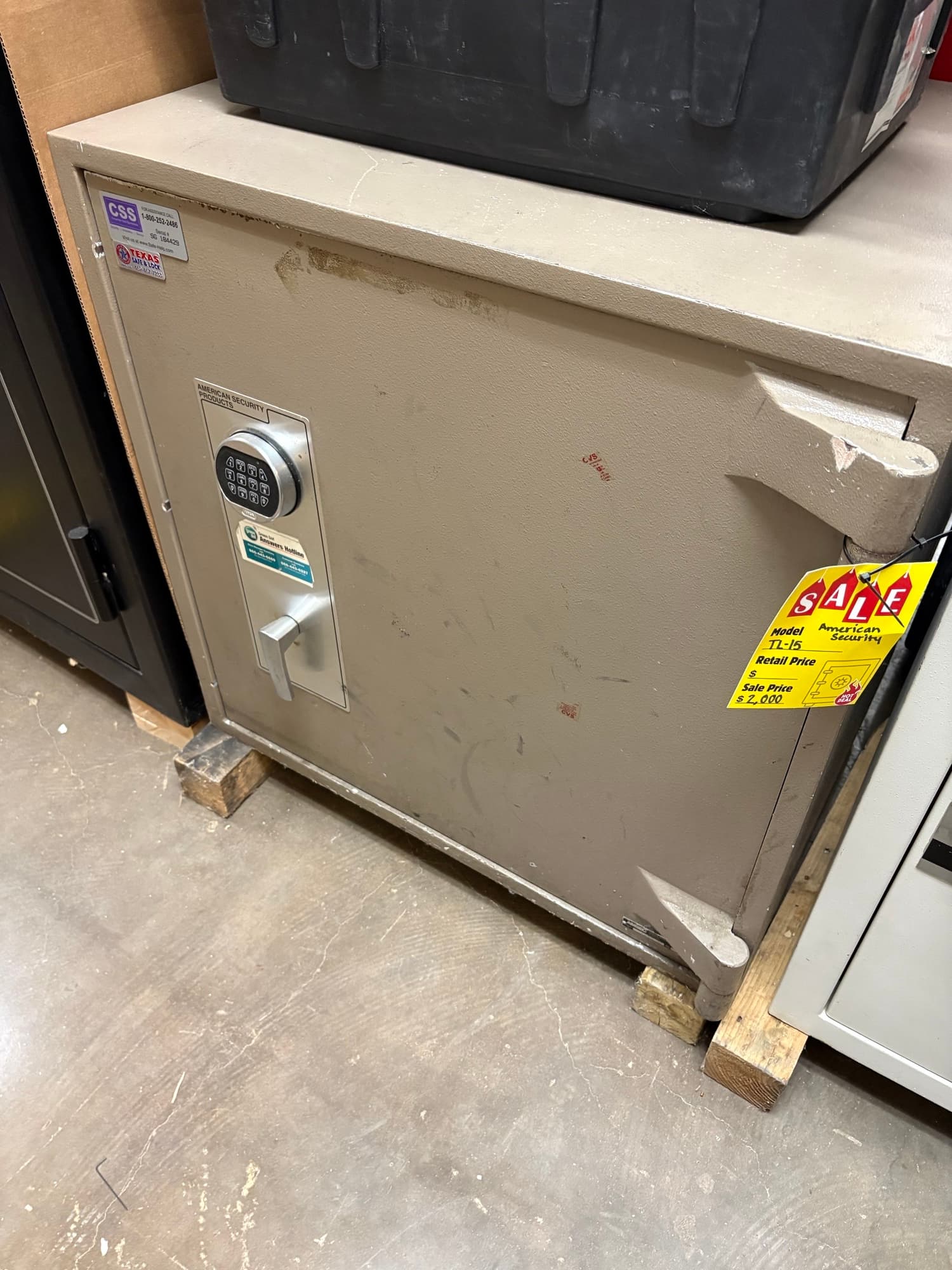TL15 Conveinance Store Safe 