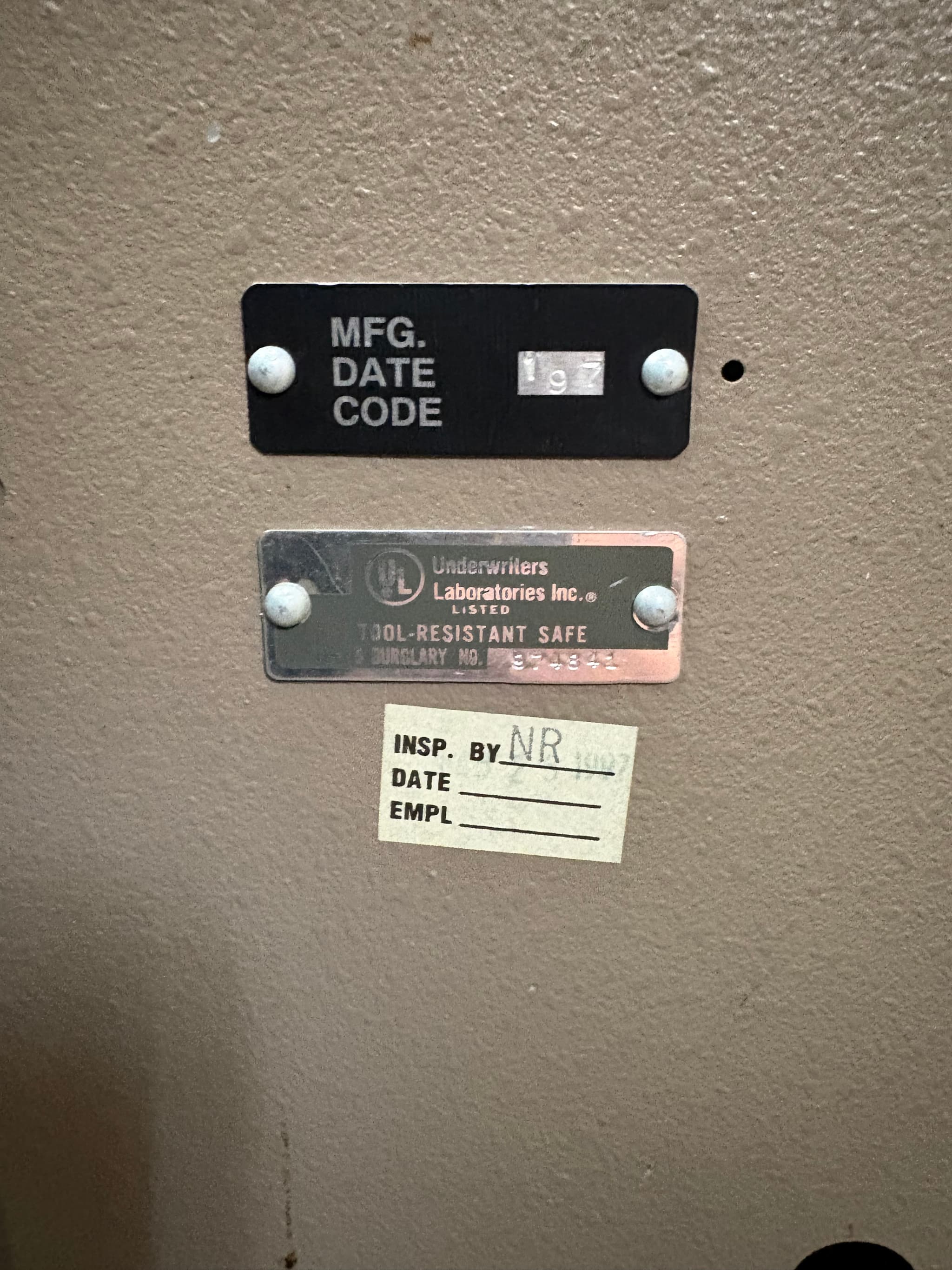 TL15 Conveinance Store Safe 